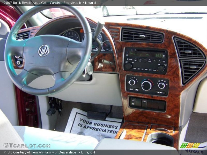 Cardinal Red Metallic / Neutral 2007 Buick Rendezvous CXL