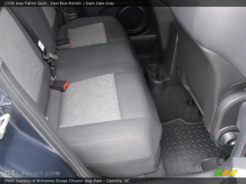 Steel Blue Metallic / Dark Slate Gray 2008 Jeep Patriot Sport
