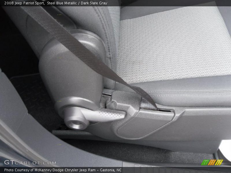 Steel Blue Metallic / Dark Slate Gray 2008 Jeep Patriot Sport