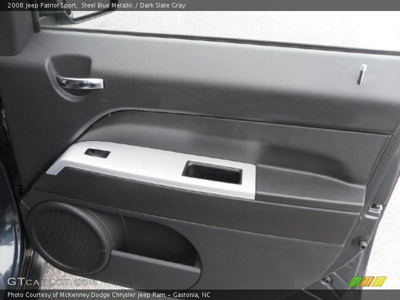 Steel Blue Metallic / Dark Slate Gray 2008 Jeep Patriot Sport