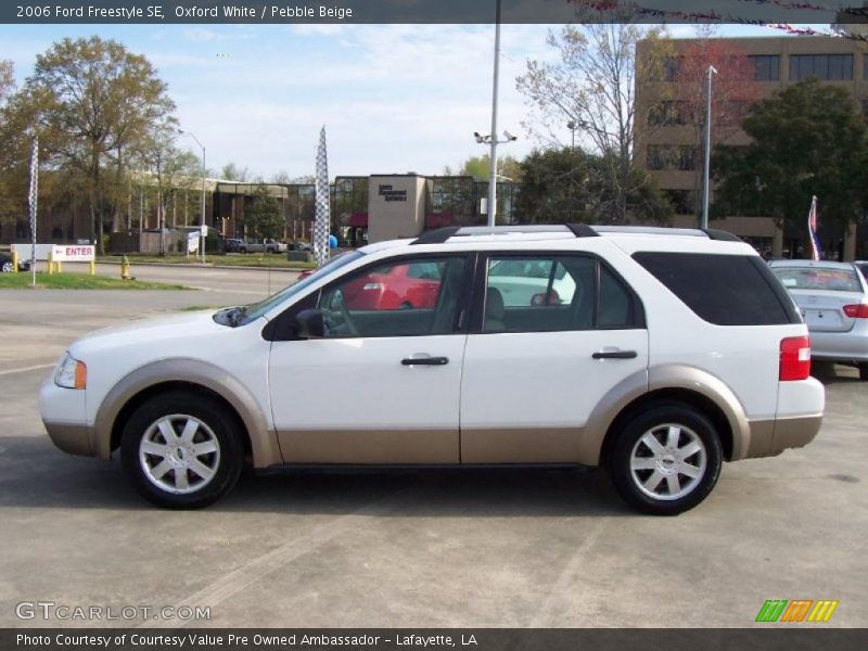 Oxford White / Pebble Beige 2006 Ford Freestyle SE