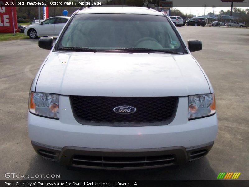 Oxford White / Pebble Beige 2006 Ford Freestyle SE