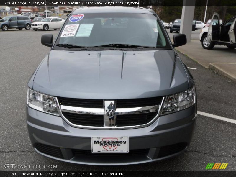 Silver Steel Metallic / Dark Slate Gray/Light Graystone 2009 Dodge Journey SE