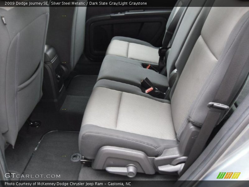 Silver Steel Metallic / Dark Slate Gray/Light Graystone 2009 Dodge Journey SE
