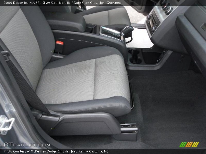 Silver Steel Metallic / Dark Slate Gray/Light Graystone 2009 Dodge Journey SE