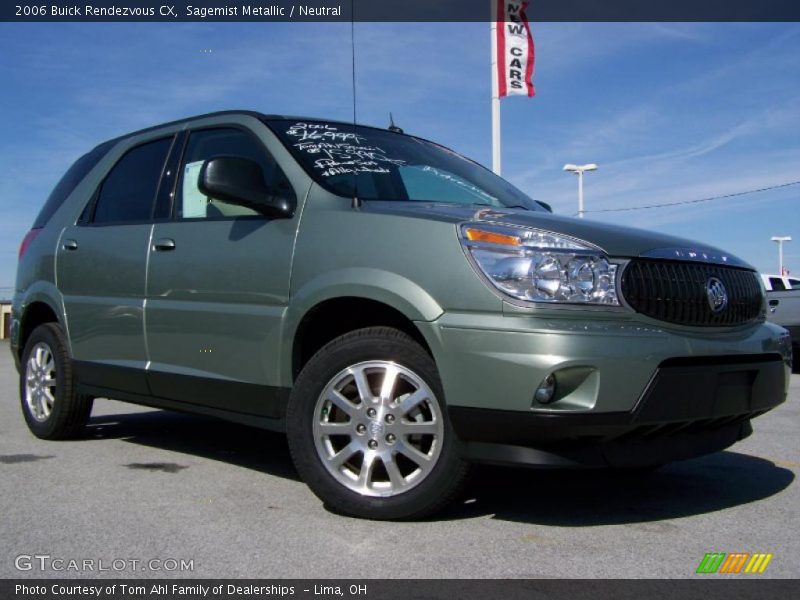 Sagemist Metallic / Neutral 2006 Buick Rendezvous CX
