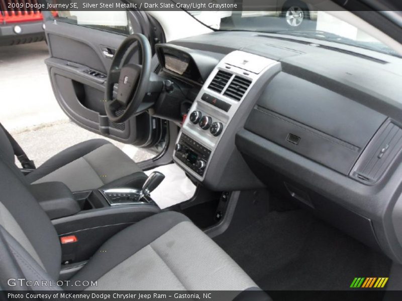 Silver Steel Metallic / Dark Slate Gray/Light Graystone 2009 Dodge Journey SE
