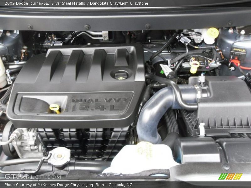 Silver Steel Metallic / Dark Slate Gray/Light Graystone 2009 Dodge Journey SE