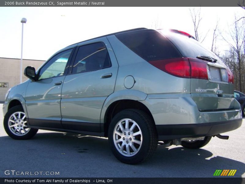 Sagemist Metallic / Neutral 2006 Buick Rendezvous CX