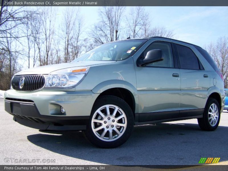 Sagemist Metallic / Neutral 2006 Buick Rendezvous CX