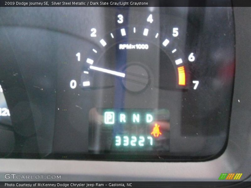 Silver Steel Metallic / Dark Slate Gray/Light Graystone 2009 Dodge Journey SE