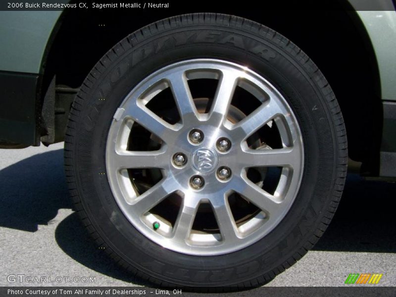 Sagemist Metallic / Neutral 2006 Buick Rendezvous CX