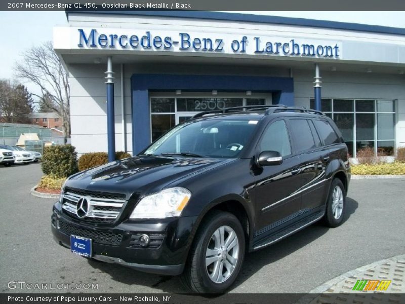 Obsidian Black Metallic / Black 2007 Mercedes-Benz GL 450