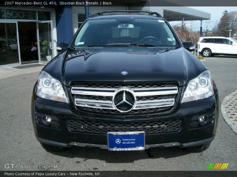 Obsidian Black Metallic / Black 2007 Mercedes-Benz GL 450