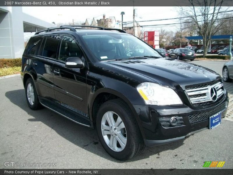 Obsidian Black Metallic / Black 2007 Mercedes-Benz GL 450