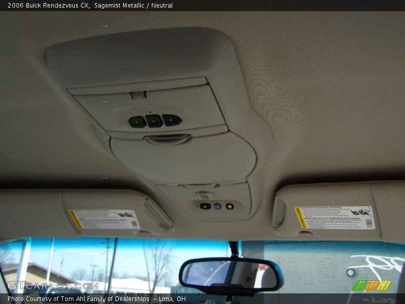 Sagemist Metallic / Neutral 2006 Buick Rendezvous CX