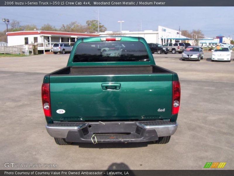 Woodland Green Metallic / Medium Pewter 2006 Isuzu i-Series Truck i-350 LS Crew Cab 4x4