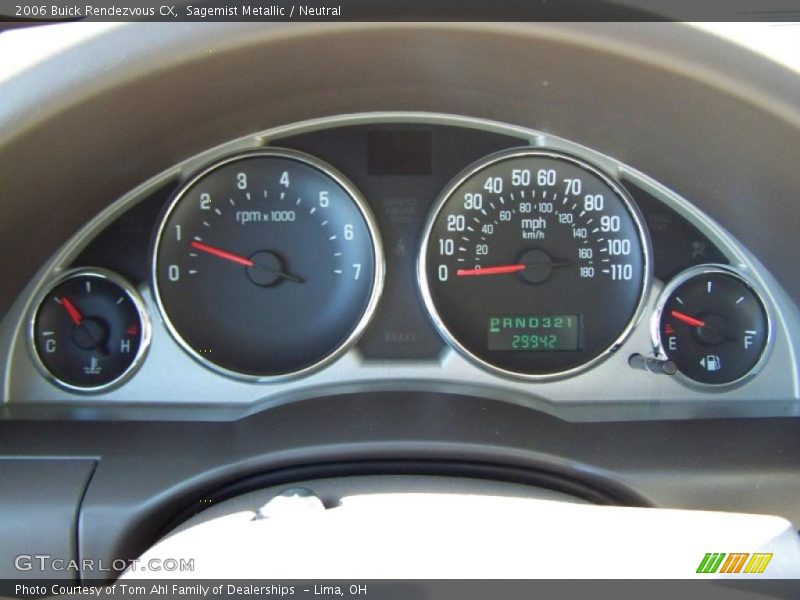 Sagemist Metallic / Neutral 2006 Buick Rendezvous CX