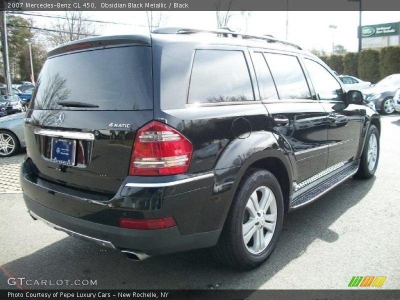 Obsidian Black Metallic / Black 2007 Mercedes-Benz GL 450