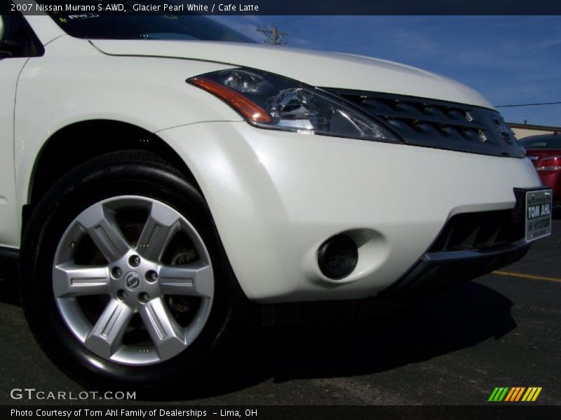 Glacier Pearl White / Cafe Latte 2007 Nissan Murano S AWD