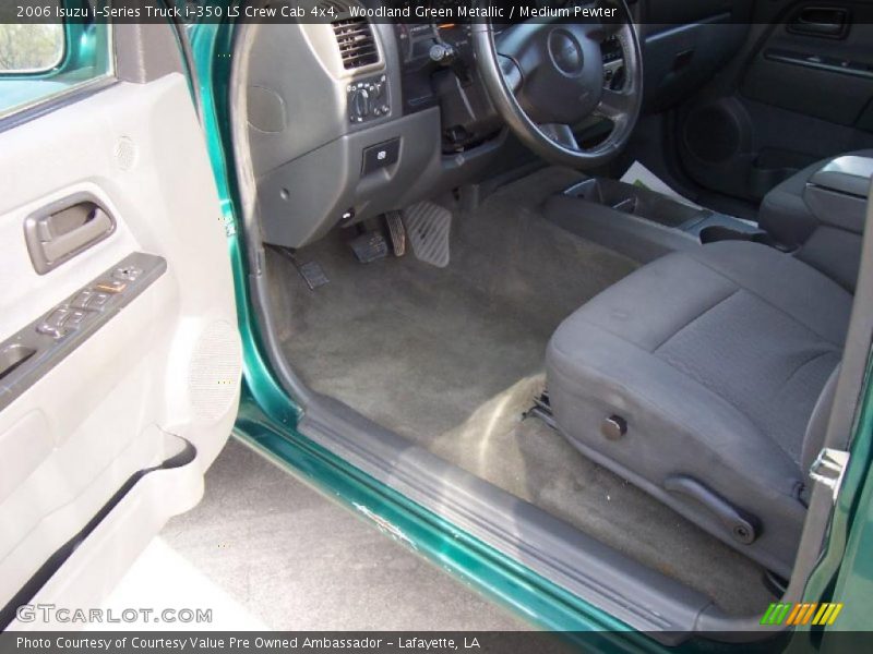 Woodland Green Metallic / Medium Pewter 2006 Isuzu i-Series Truck i-350 LS Crew Cab 4x4