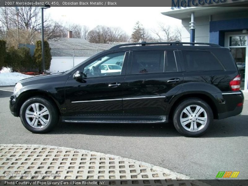 Obsidian Black Metallic / Black 2007 Mercedes-Benz GL 450