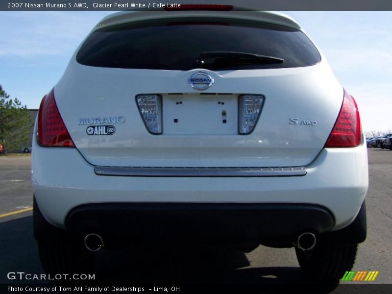 Glacier Pearl White / Cafe Latte 2007 Nissan Murano S AWD