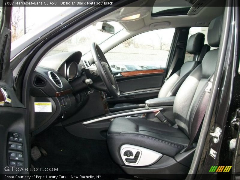 Obsidian Black Metallic / Black 2007 Mercedes-Benz GL 450