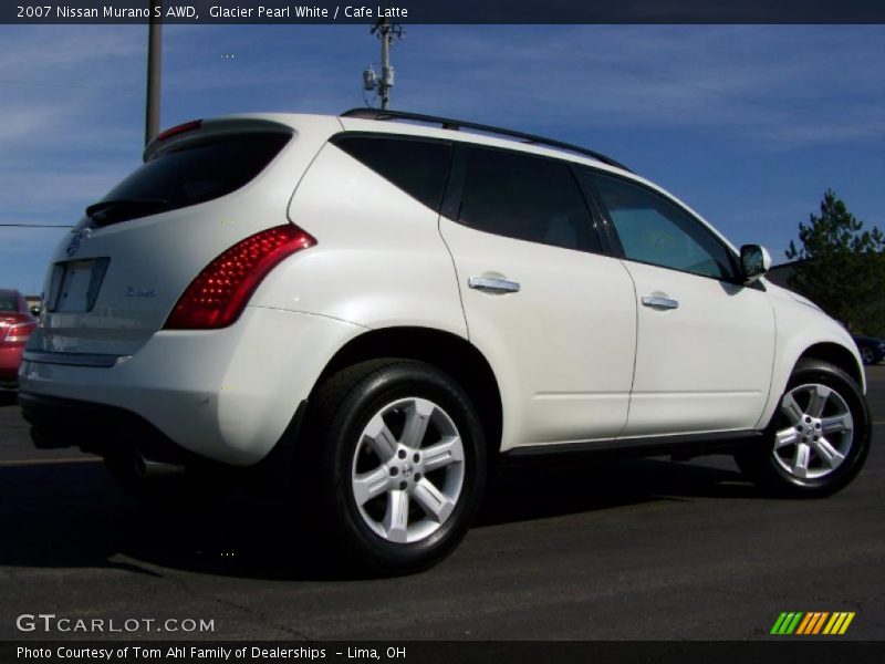 Glacier Pearl White / Cafe Latte 2007 Nissan Murano S AWD