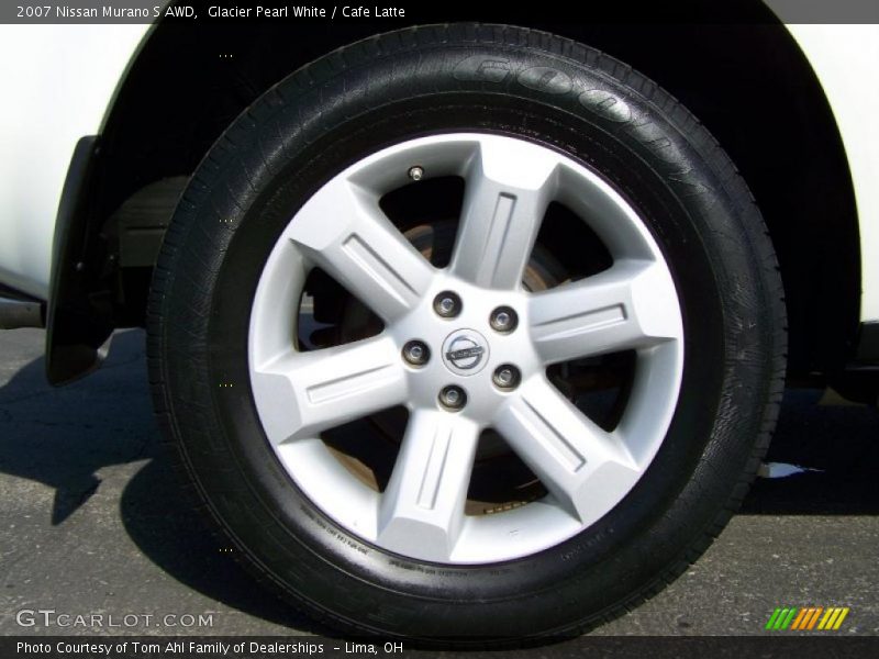 Glacier Pearl White / Cafe Latte 2007 Nissan Murano S AWD