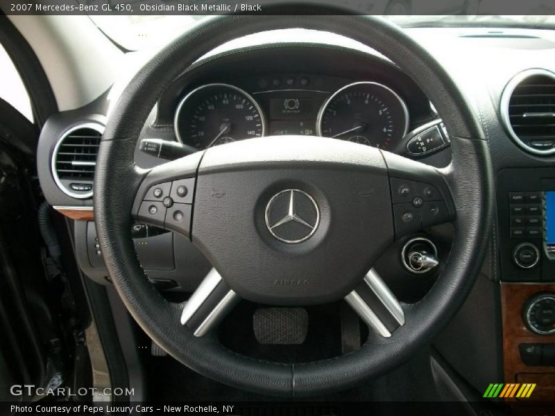 Obsidian Black Metallic / Black 2007 Mercedes-Benz GL 450