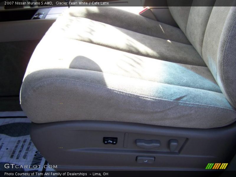 Glacier Pearl White / Cafe Latte 2007 Nissan Murano S AWD