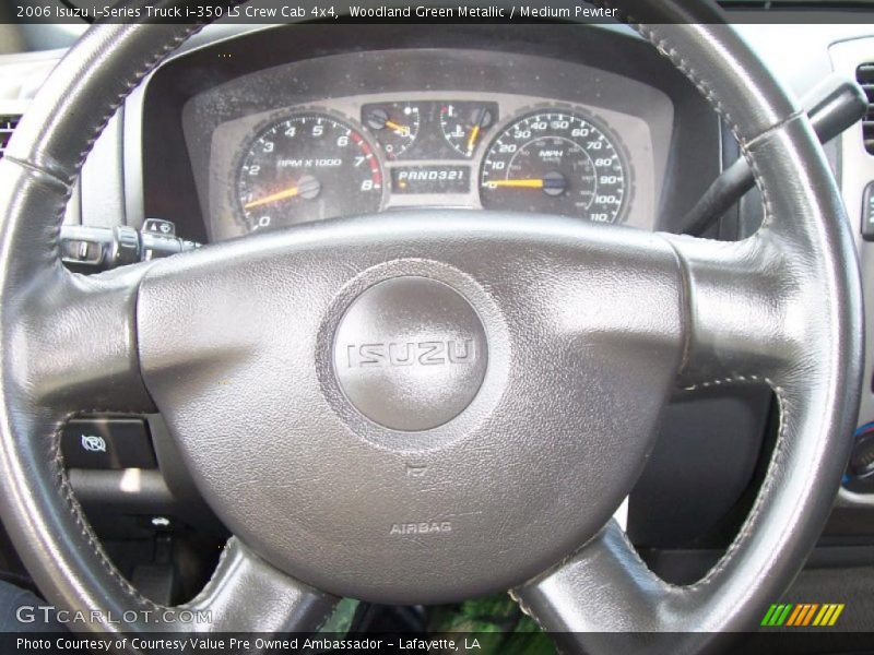 Woodland Green Metallic / Medium Pewter 2006 Isuzu i-Series Truck i-350 LS Crew Cab 4x4