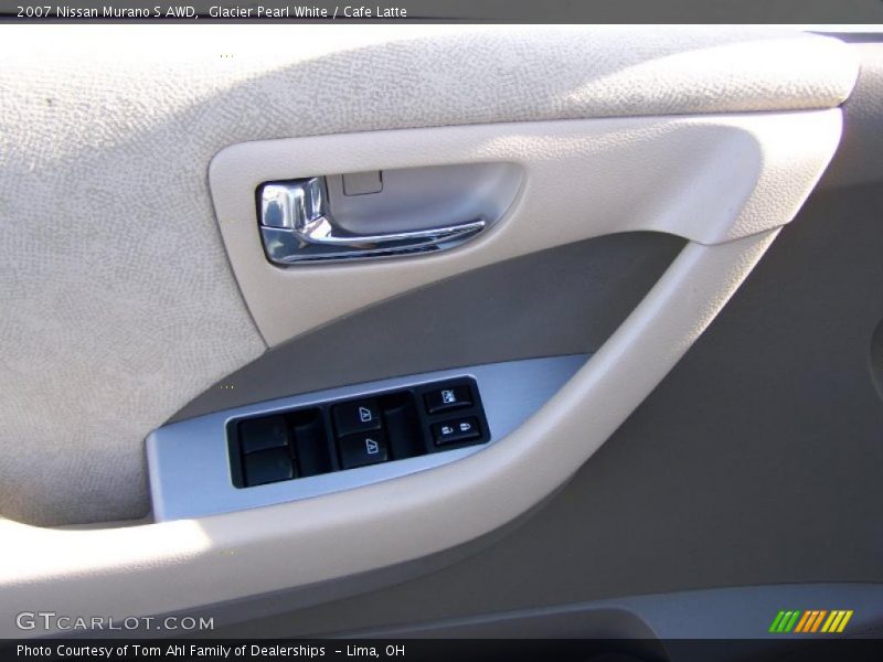 Glacier Pearl White / Cafe Latte 2007 Nissan Murano S AWD