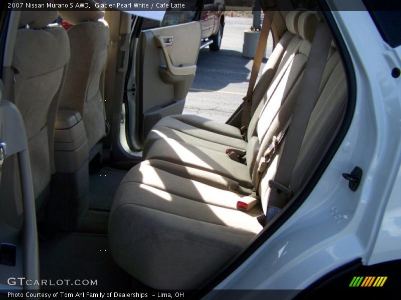 Glacier Pearl White / Cafe Latte 2007 Nissan Murano S AWD