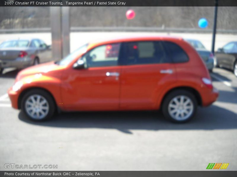 Tangerine Pearl / Pastel Slate Gray 2007 Chrysler PT Cruiser Touring