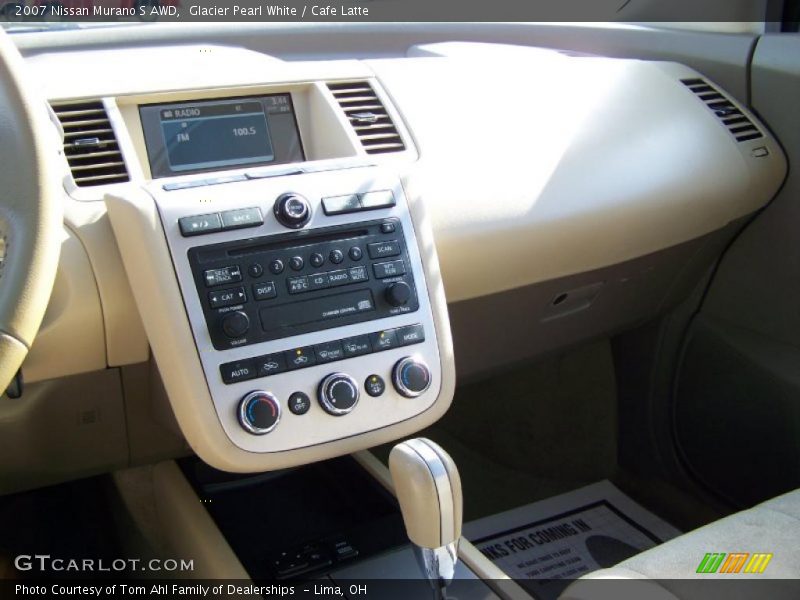 Glacier Pearl White / Cafe Latte 2007 Nissan Murano S AWD