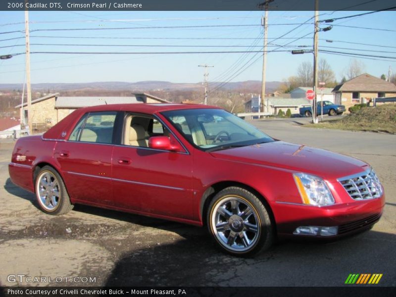 Crimson Pearl / Cashmere 2006 Cadillac DTS