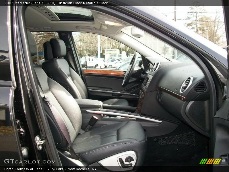 Obsidian Black Metallic / Black 2007 Mercedes-Benz GL 450