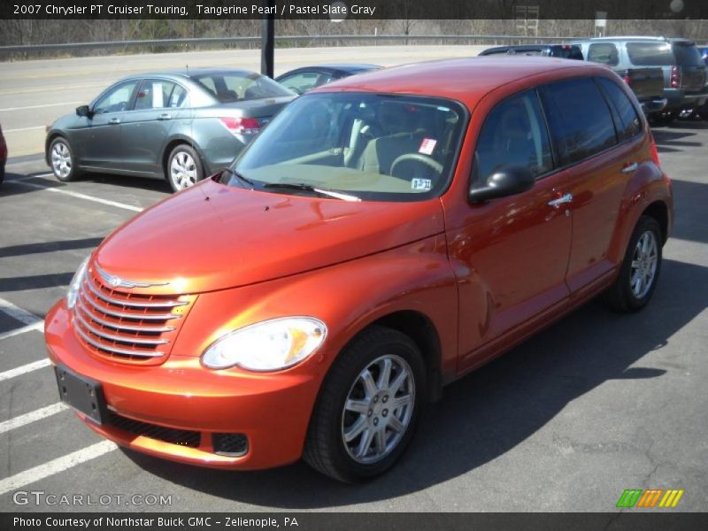 Tangerine Pearl / Pastel Slate Gray 2007 Chrysler PT Cruiser Touring