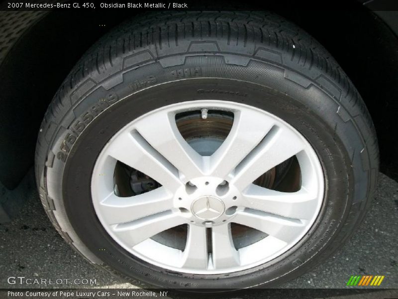 Obsidian Black Metallic / Black 2007 Mercedes-Benz GL 450