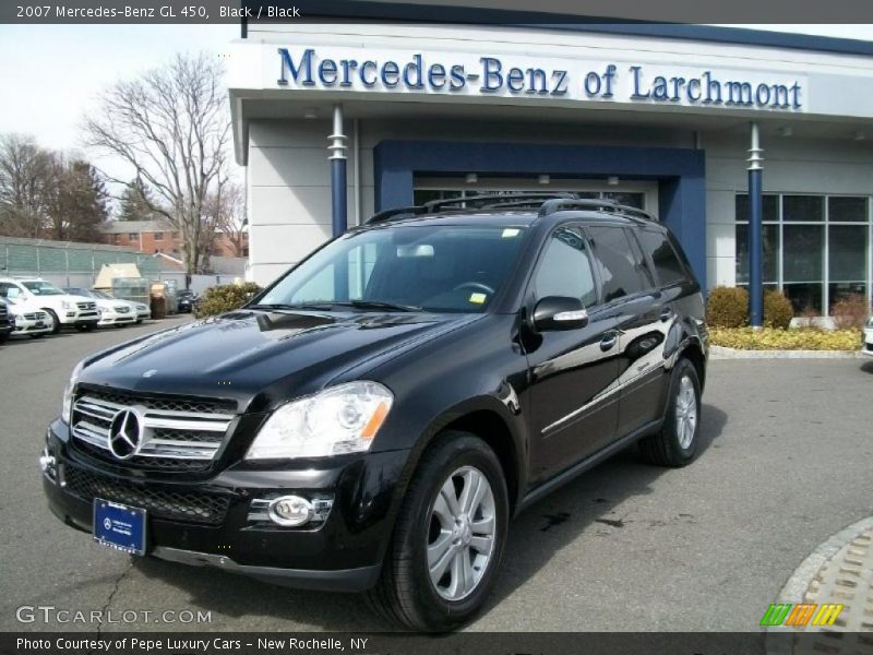 Black / Black 2007 Mercedes-Benz GL 450