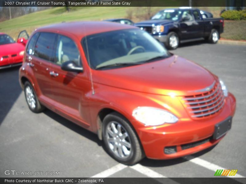 Tangerine Pearl / Pastel Slate Gray 2007 Chrysler PT Cruiser Touring