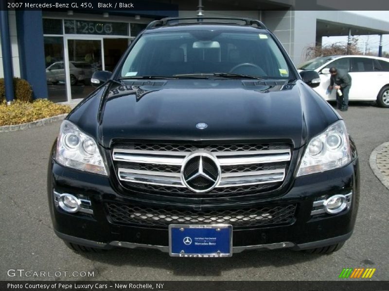 Black / Black 2007 Mercedes-Benz GL 450