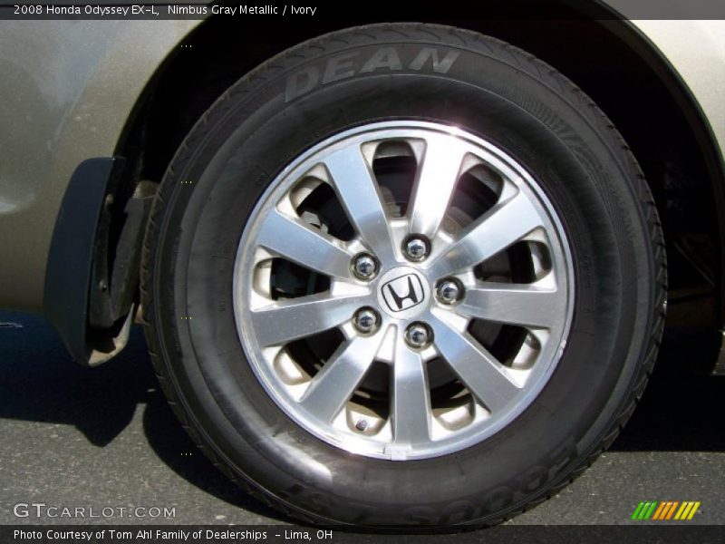 Nimbus Gray Metallic / Ivory 2008 Honda Odyssey EX-L
