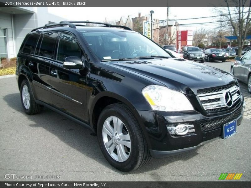 Black / Black 2007 Mercedes-Benz GL 450