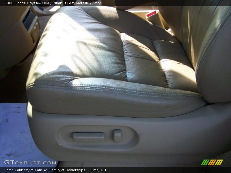 Nimbus Gray Metallic / Ivory 2008 Honda Odyssey EX-L