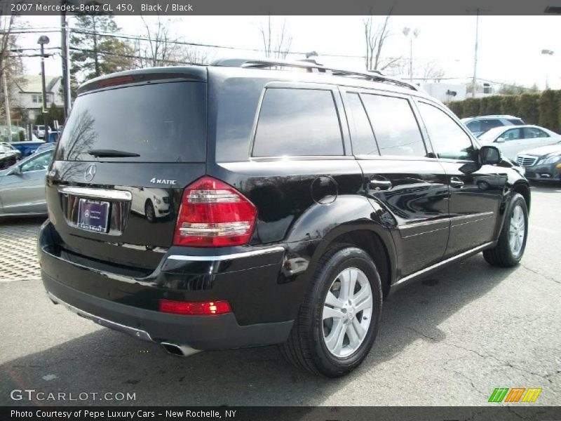 Black / Black 2007 Mercedes-Benz GL 450