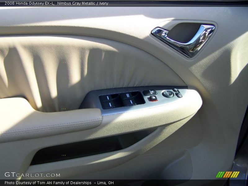 Nimbus Gray Metallic / Ivory 2008 Honda Odyssey EX-L