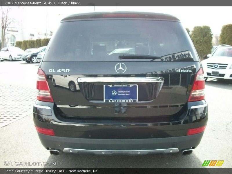 Black / Black 2007 Mercedes-Benz GL 450